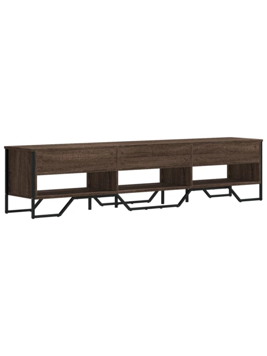 TV skříňka hnědý dub 180 x 34 x 41 cm kompozitní dřevo