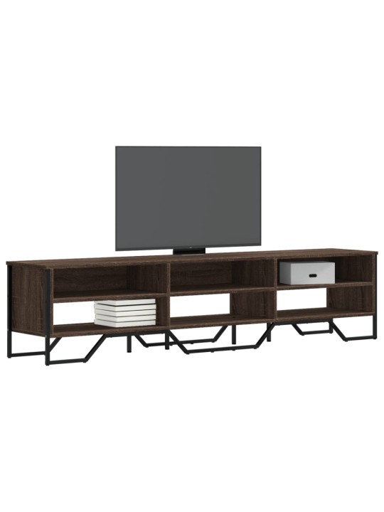 TV skříňka hnědý dub 180 x 34 x 41 cm kompozitní dřevo