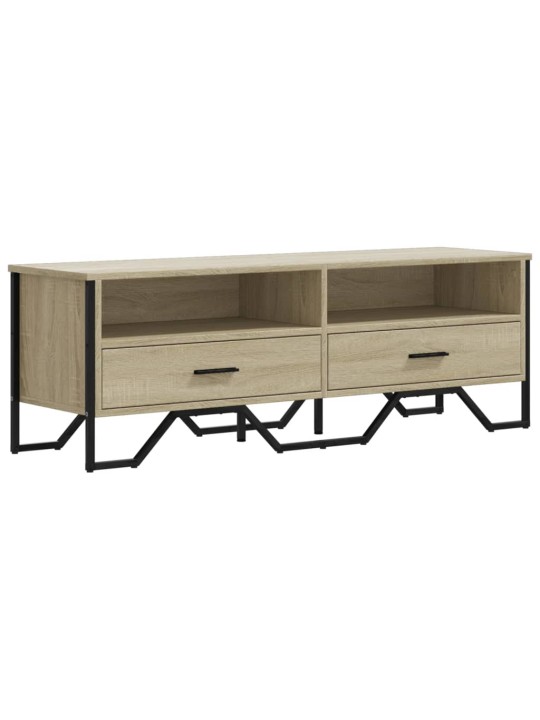 TV skříňka dub sonoma 122 x 34 x 41 cm kompozitní dřevo