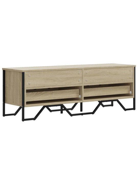 TV skříňka dub sonoma 122 x 34 x 41 cm kompozitní dřevo