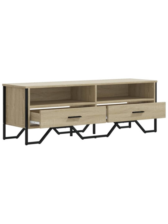 TV skříňka dub sonoma 122 x 34 x 41 cm kompozitní dřevo