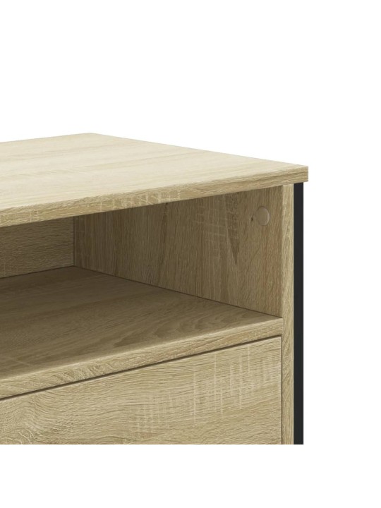 TV skříňka dub sonoma 122 x 34 x 41 cm kompozitní dřevo