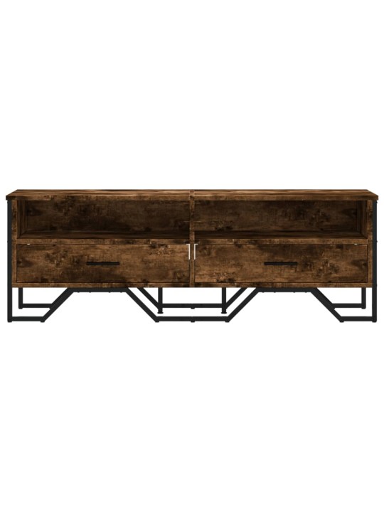 TV skříňka kouřový dub 122 x 34 x 41 cm kompozitní dřevo