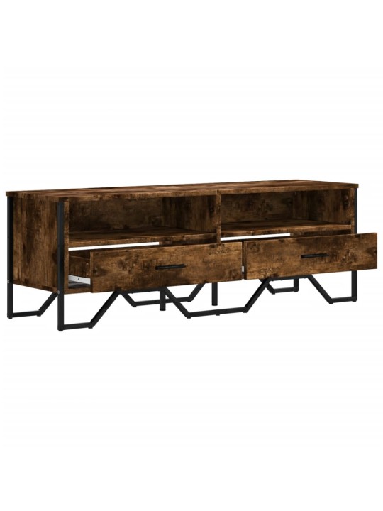 TV skříňka kouřový dub 122 x 34 x 41 cm kompozitní dřevo