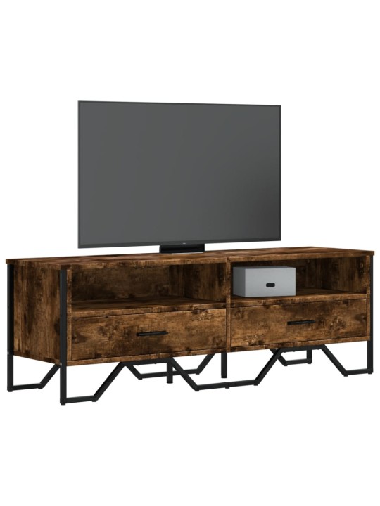 TV skříňka kouřový dub 122 x 34 x 41 cm kompozitní dřevo