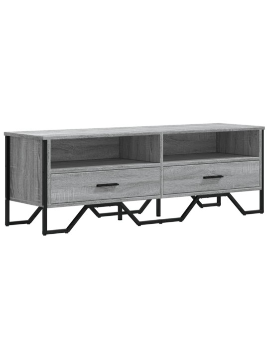 TV skříňka šedá sonoma 122 x 34 x 41 cm kompozitní dřevo