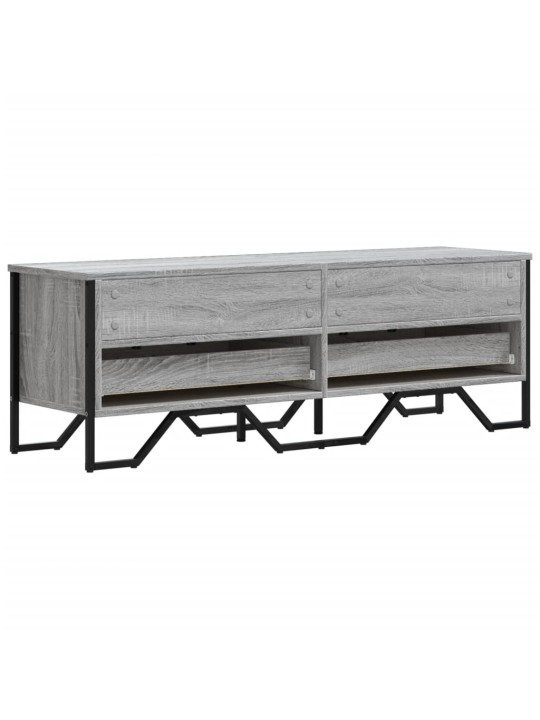 TV skříňka šedá sonoma 122 x 34 x 41 cm kompozitní dřevo