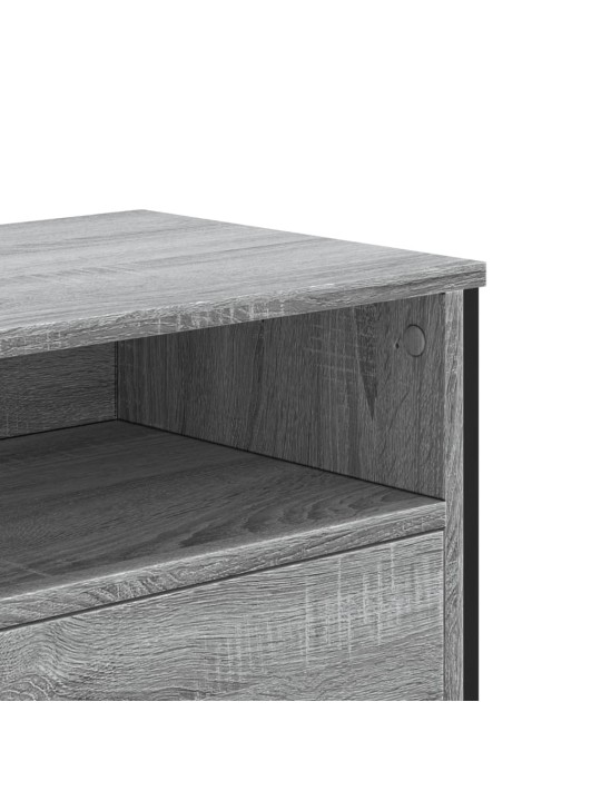 TV skříňka šedá sonoma 122 x 34 x 41 cm kompozitní dřevo