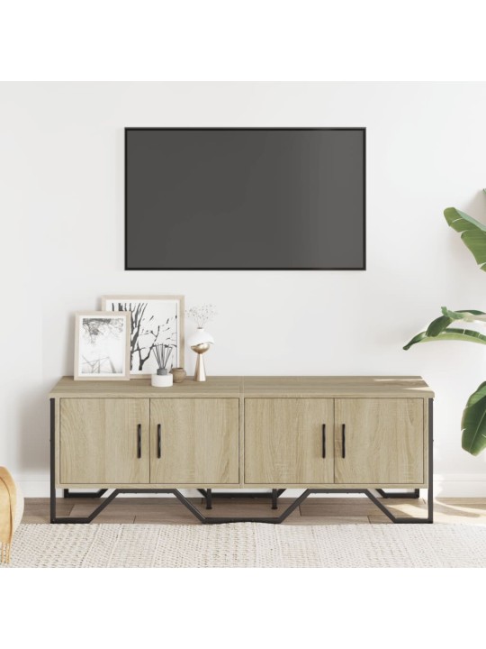 TV skříňka dub sonoma 122 x 34 x 41 cm kompozitní dřevo