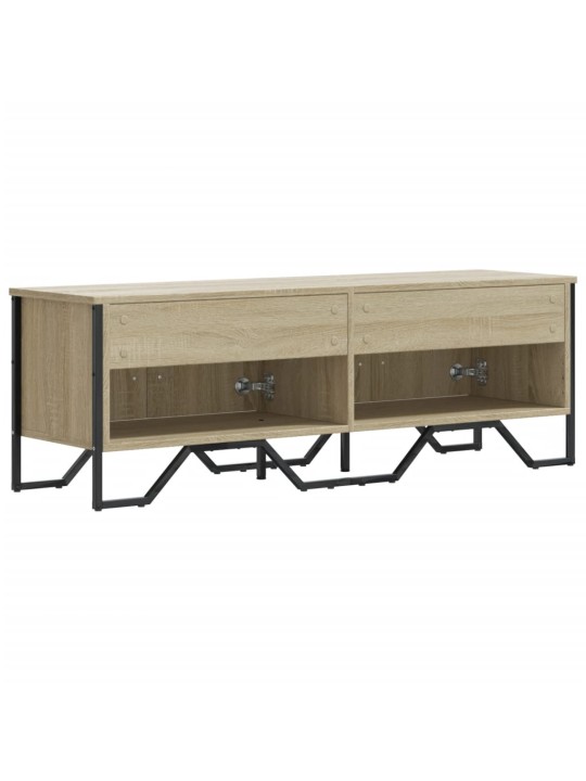TV skříňka dub sonoma 122 x 34 x 41 cm kompozitní dřevo