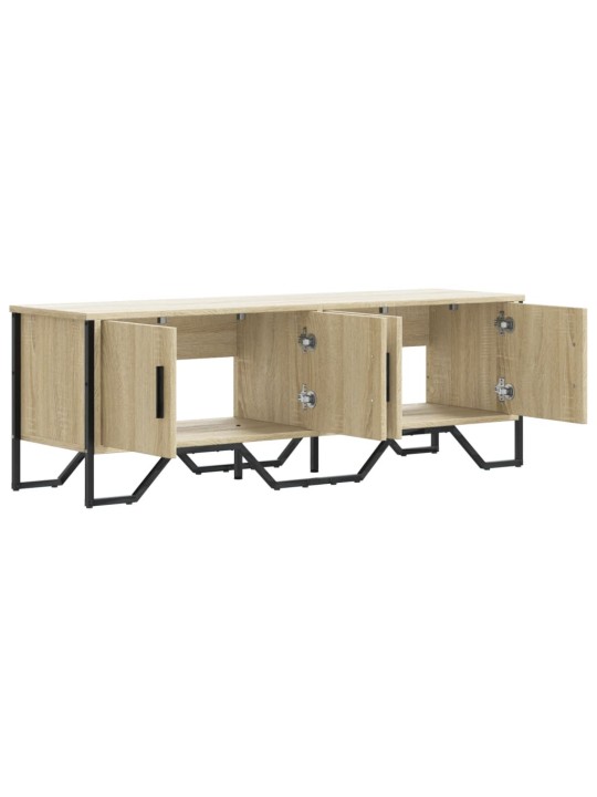 TV skříňka dub sonoma 122 x 34 x 41 cm kompozitní dřevo