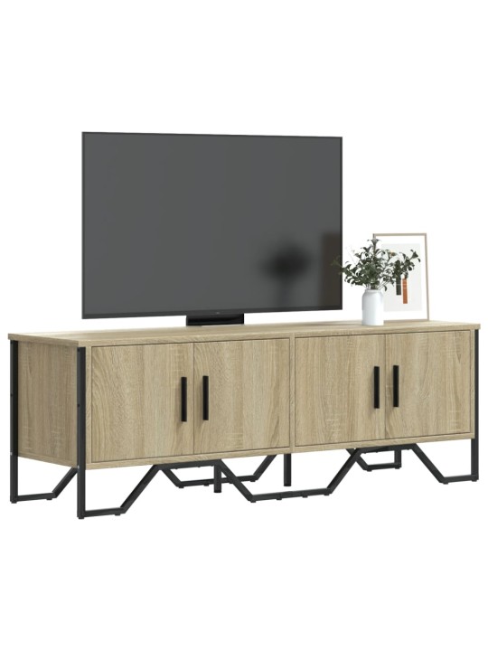 TV skříňka dub sonoma 122 x 34 x 41 cm kompozitní dřevo