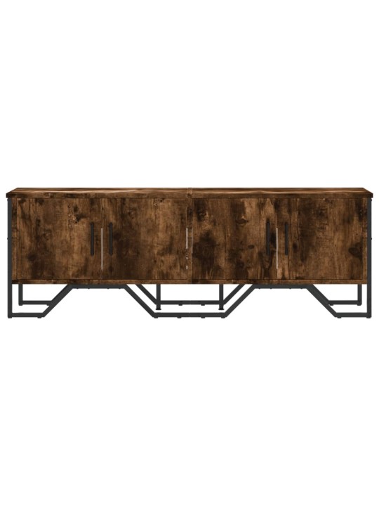 TV skříňka kouřový dub 122 x 34 x 41 cm kompozitní dřevo