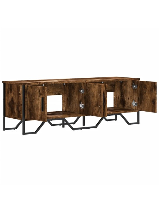 TV skříňka kouřový dub 122 x 34 x 41 cm kompozitní dřevo