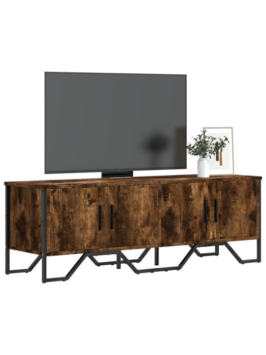 TV skříňka kouřový dub 122 x 34 x 41 cm kompozitní dřevo