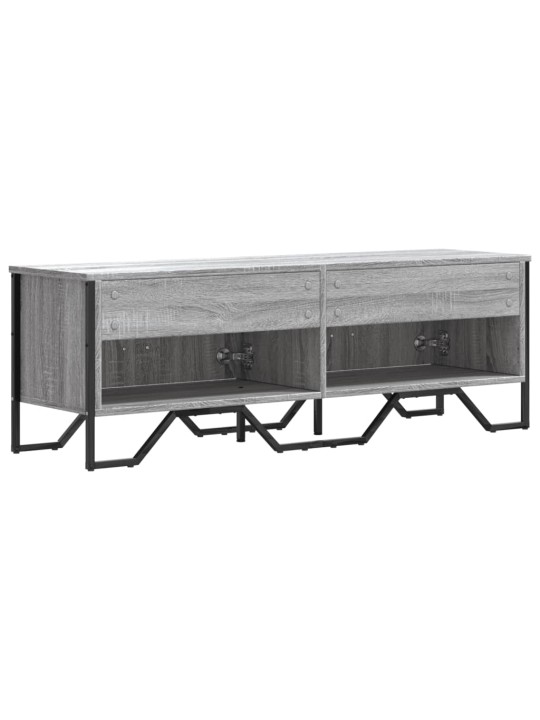 TV skříňka šedá sonoma 122 x 34 x 41 cm kompozitní dřevo