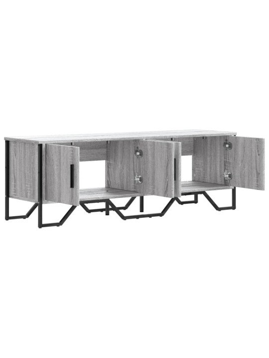 TV skříňka šedá sonoma 122 x 34 x 41 cm kompozitní dřevo