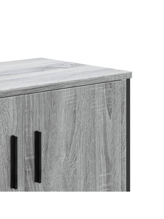 TV skříňka šedá sonoma 122 x 34 x 41 cm kompozitní dřevo