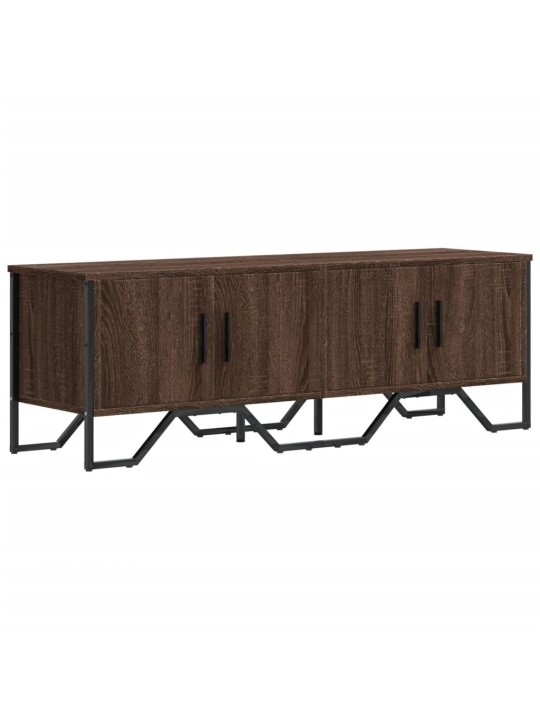 TV skříňka hnědý dub 122 x 34 x 41 cm kompozitní dřevo