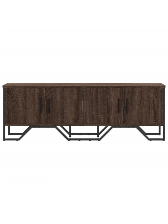 TV skříňka hnědý dub 122 x 34 x 41 cm kompozitní dřevo