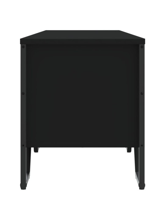 TV skříňka černá 180 x 34 x 41 cm kompozitní dřevo