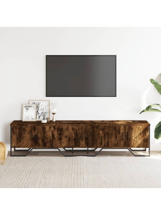 TV skříňka kouřový dub 180 x 34 x 41 cm kompozitní dřevo
