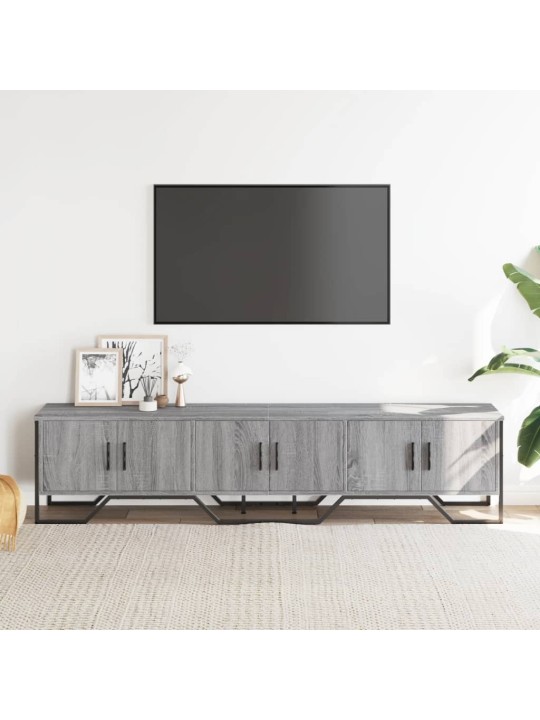 TV skříňka šedá sonoma 180 x 34 x 41 cm kompozitní dřevo