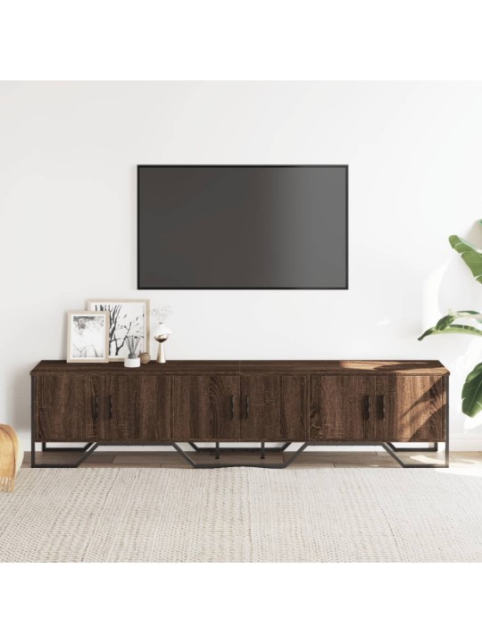TV skříňka hnědý dub 180 x 34 x 41 cm kompozitní dřevo