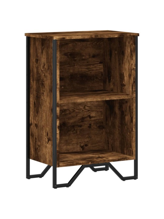 Knihovna kouřový dub 50 x 31 x 74,5 cm kompozitní dřevo