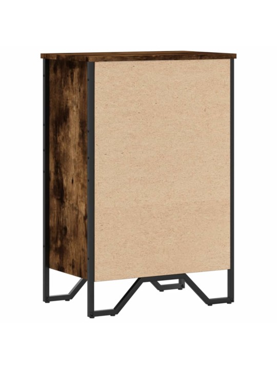 Knihovna kouřový dub 50 x 31 x 74,5 cm kompozitní dřevo