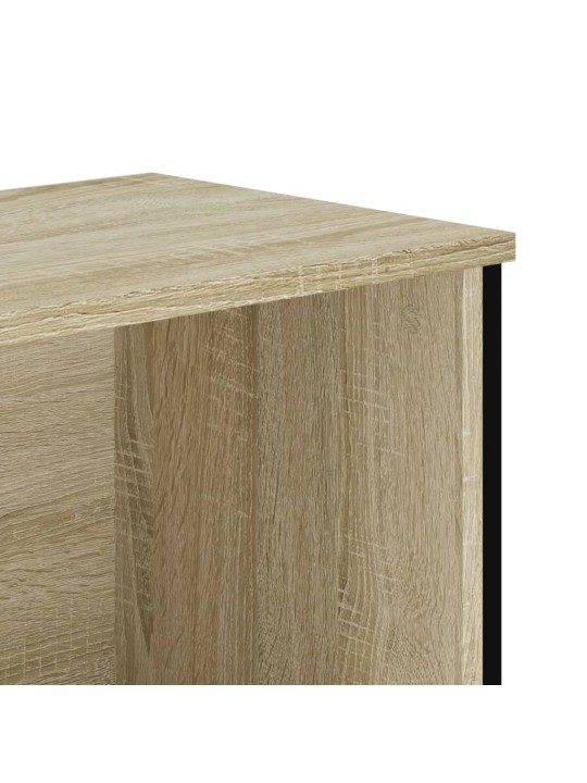 Knihovna dub sonoma 50 x 31 x 106 cm kompozitní dřevo