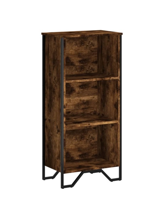 Knihovna kouřový dub 50 x 31 x 106 cm kompozitní dřevo