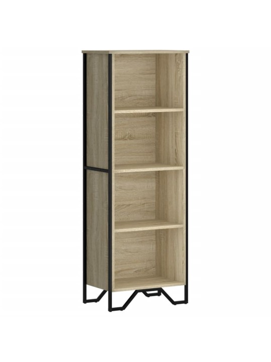 Knihovna dub sonoma 50 x 31 x 137,5 cm kompozitní dřevo