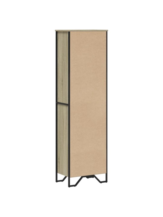 Knihovna dub sonoma 50 x 31 x 169 cm kompozitní dřevo