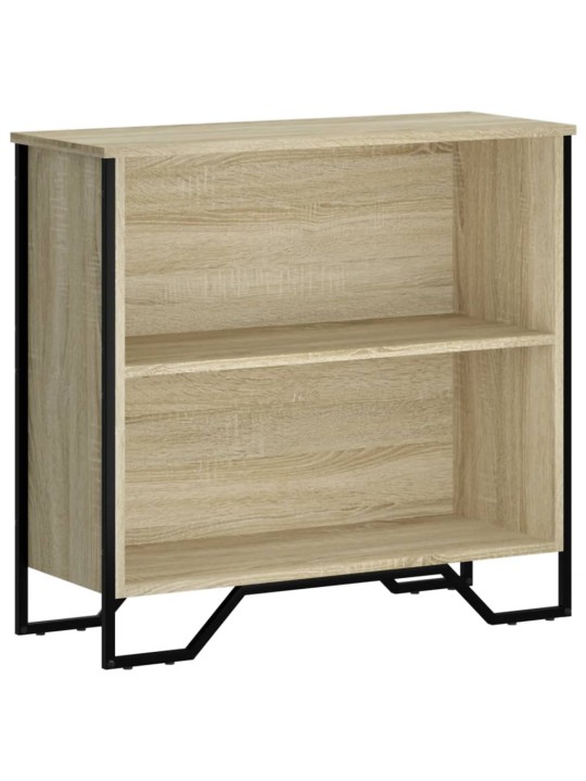 Knihovna dub sonoma 80 x 31 x 74,5 cm kompozitní dřevo