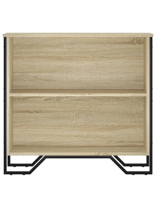 Knihovna dub sonoma 80 x 31 x 74,5 cm kompozitní dřevo