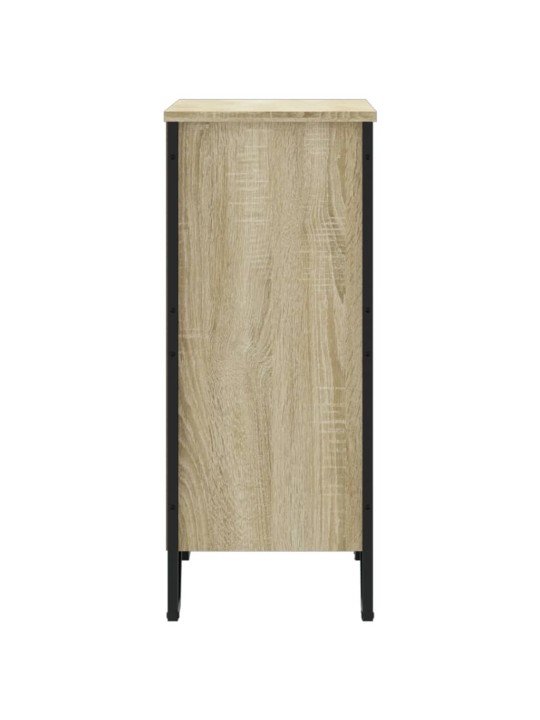 Knihovna dub sonoma 80 x 31 x 74,5 cm kompozitní dřevo