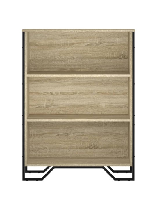 Knihovna dub sonoma 80 x 31 x 106 cm kompozitní dřevo