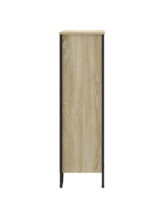 Knihovna dub sonoma 80 x 31 x 106 cm kompozitní dřevo