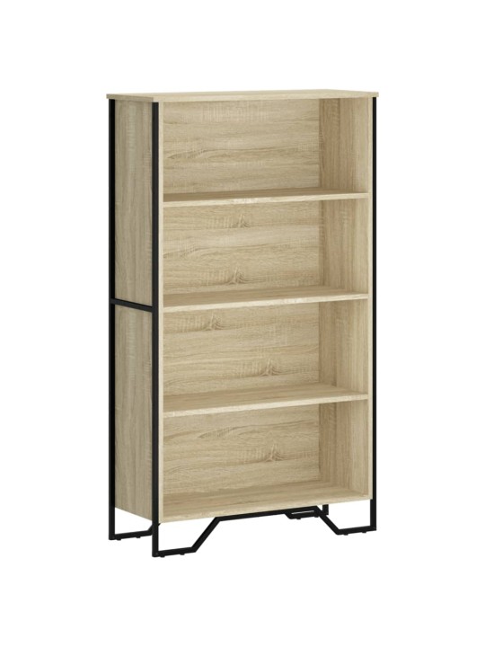 Knihovna dub sonoma 80 x 31 x 137,5 cm kompozitní dřevo
