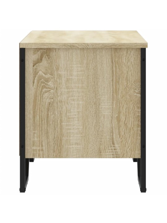 Botník dub sonoma 90 x 38 x 45,5 cm kompozitní dřevo