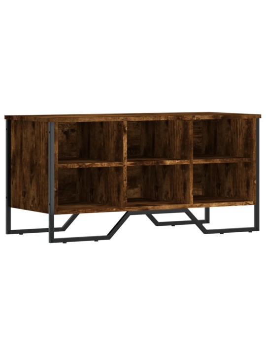 Botník kouřový dub 90 x 38 x 45,5 cm kompozitní dřevo