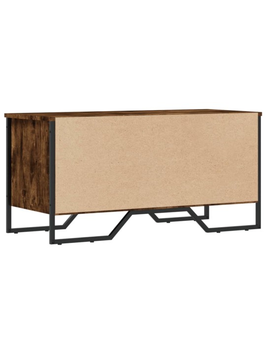 Botník kouřový dub 90 x 38 x 45,5 cm kompozitní dřevo
