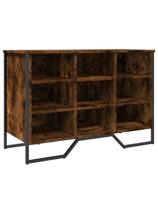 Botník kouřový dub 90 x 38 x 61,5 cm kompozitní dřevo
