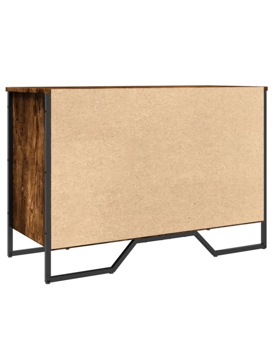 Botník kouřový dub 90 x 38 x 61,5 cm kompozitní dřevo