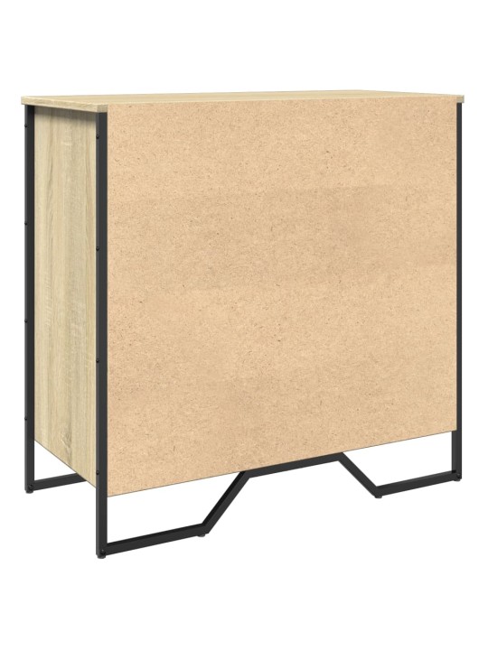 Botník dub sonoma 80 x 38 x 78 cm kompozitní dřevo