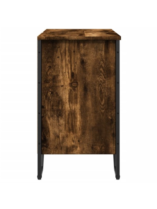 Koupelnová skříňka pod umyvadlo kouřový dub 60x35x60cm kompozit