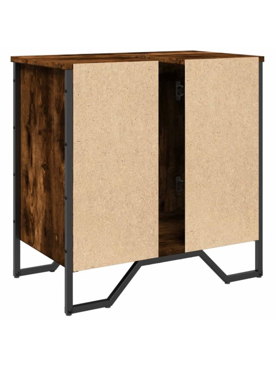 Koupelnová skříňka pod umyvadlo kouřový dub 60x35x60cm kompozit