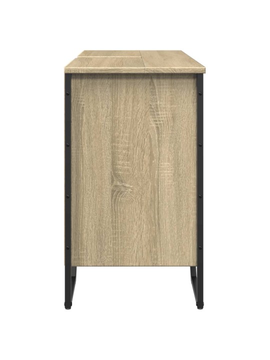 Koupelnová skříňka pod umyvadlo dub sonoma 91x35x60 cm kompozit