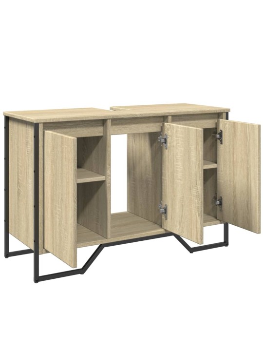 Koupelnová skříňka pod umyvadlo dub sonoma 91x35x60 cm kompozit